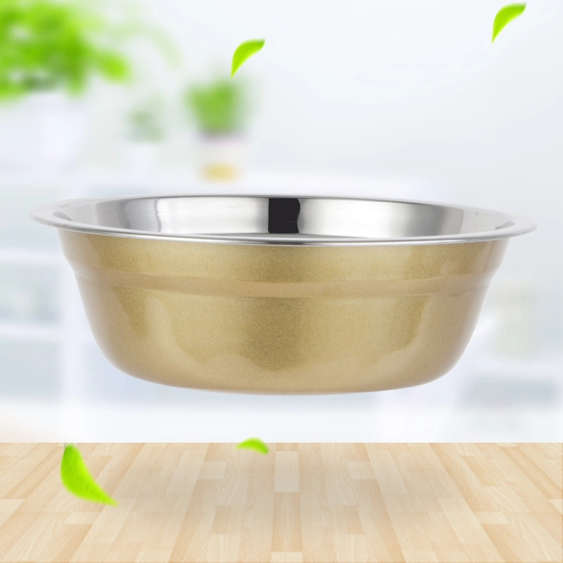 Stainless Steel Spray-painting Soup Basin RGS-B15001 1