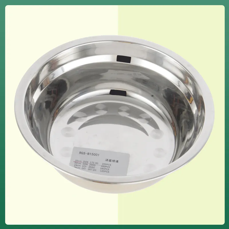 Evergreen Top stainless steel basin price manufacturers for cooking 2