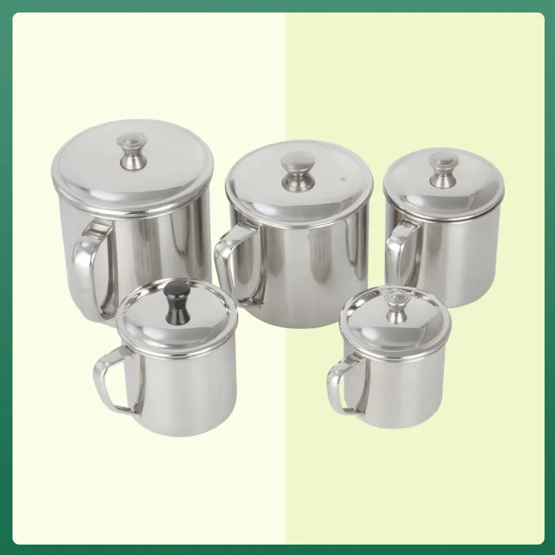 Custom stainless steel mug with lid company for kitchen 3