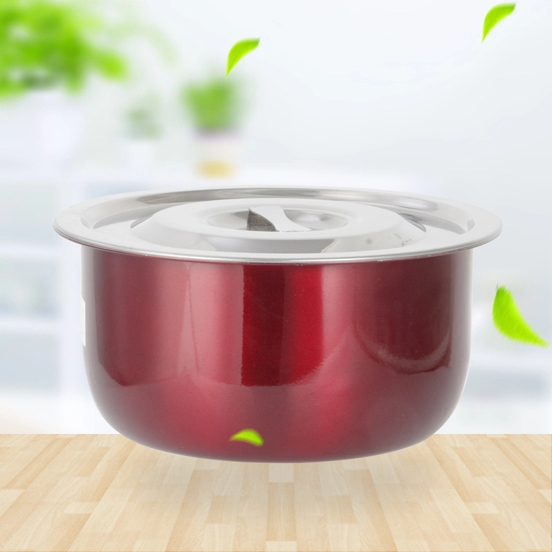 Stainless Steel Colorful Mixing Bowl With Lid Type-B RGS-FB5001 1