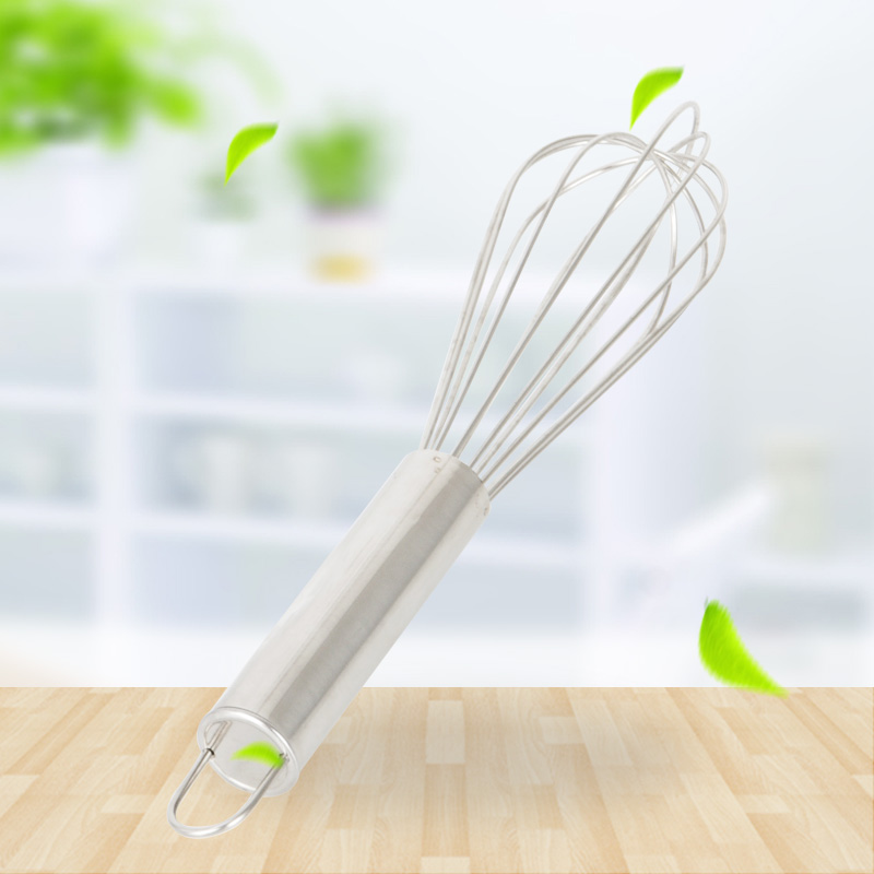 Stainless Steel Egg Beater With Hook 201# RGS-FE4902 1