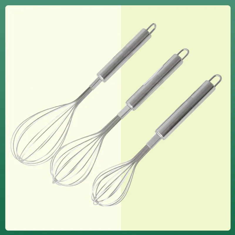 Evergreen Best small stainless steel whisk for business for kitchen 2