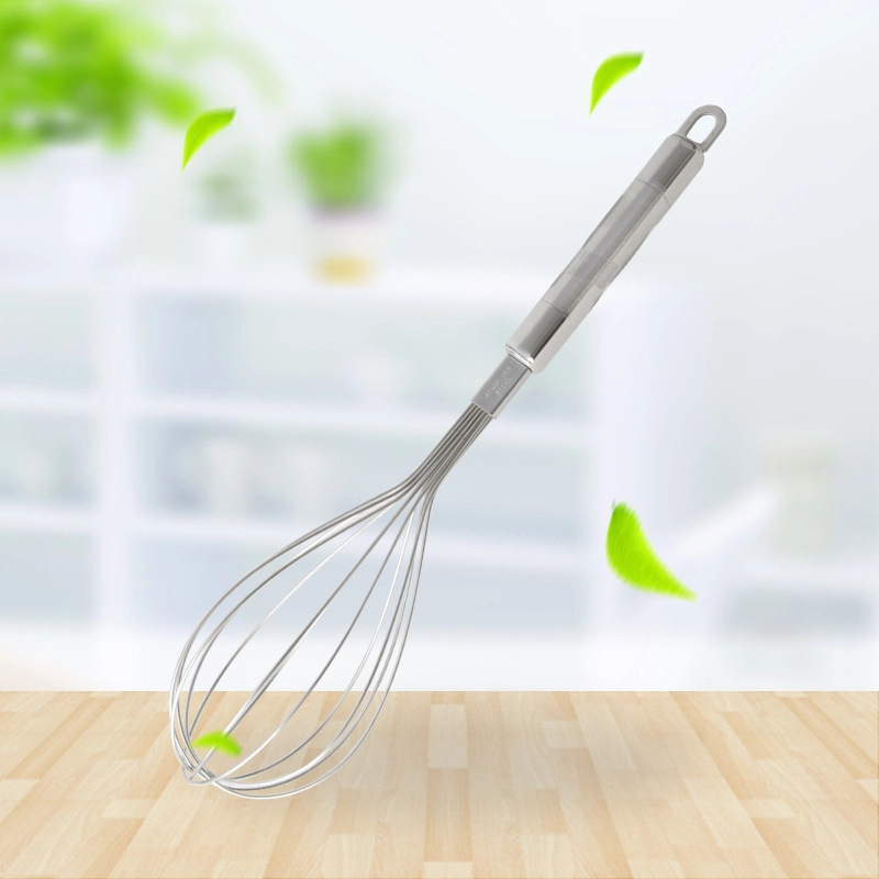 Stainless Steel Small Cube Egg Beater With Double Color 201# RGS-FE4943 1