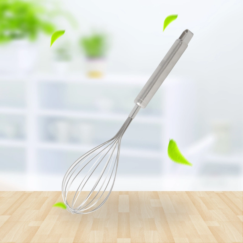Stainless Steel Egg Beater With Square Handle 201# RGS-FE4944 1