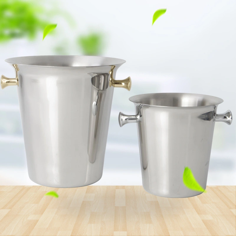 Stainless Steel European Style Champagne Bucket 201# RGS-I193 1