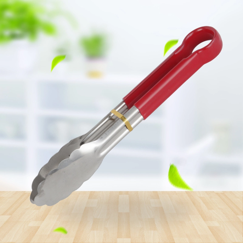 Stainless Steel Red Plastic Clip 201# RGS-J4604 1