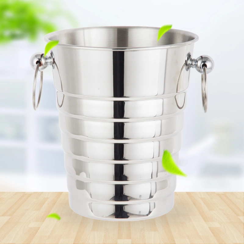 Stainless Steel Luxurious Champagne Bucket 201# RGS-I197 1