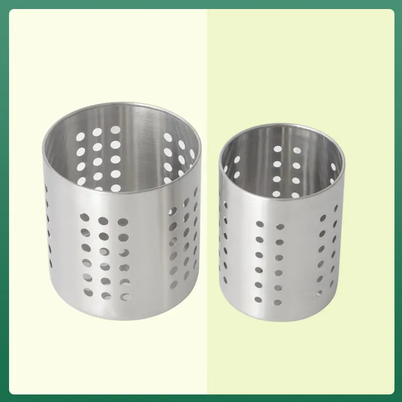 Custom stainless steel utensil storage container for business for cooking 3