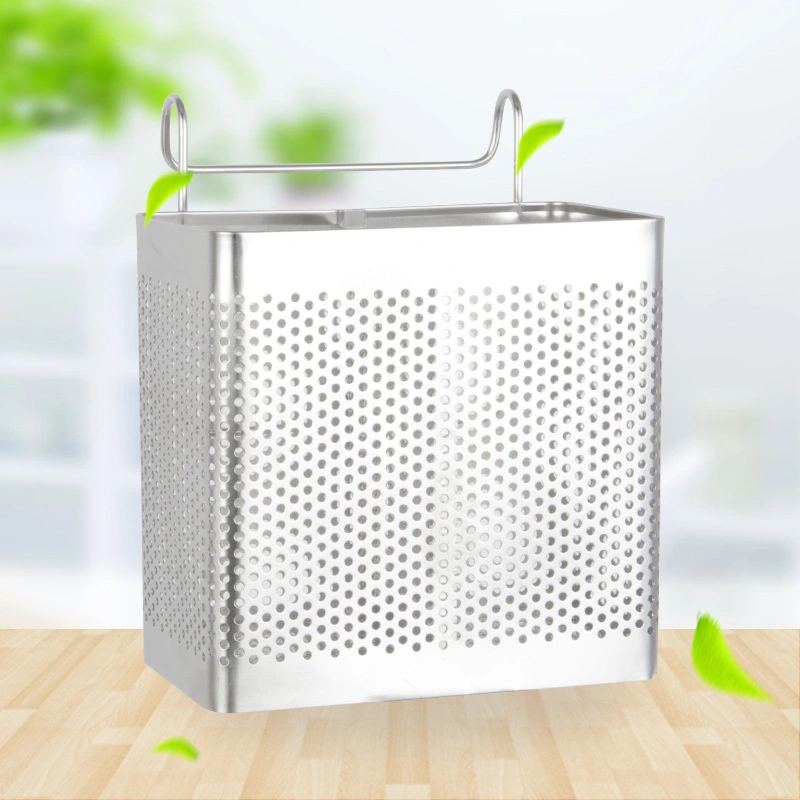 Stainless  Steel Chopsticks Holder With Double Grid 201# RGS-L1882 1