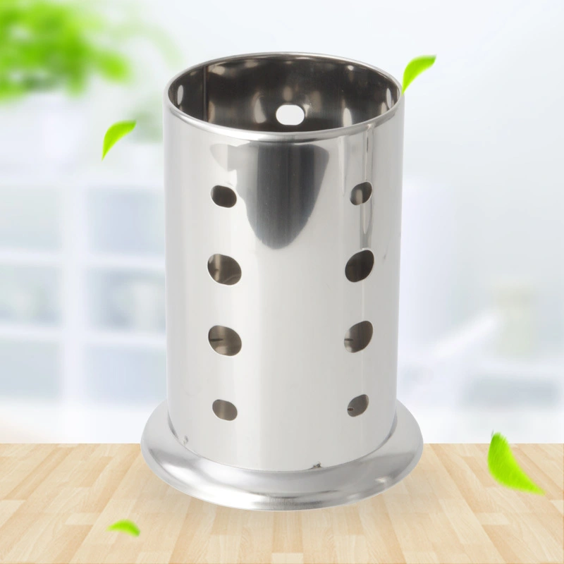 Stainless Steel Round Hole Chopsticks Holder  201# RGS-L4374 1