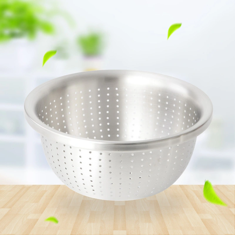 Stainless Steel Rice Sieve With Wide-edge RGS-MD3113 1