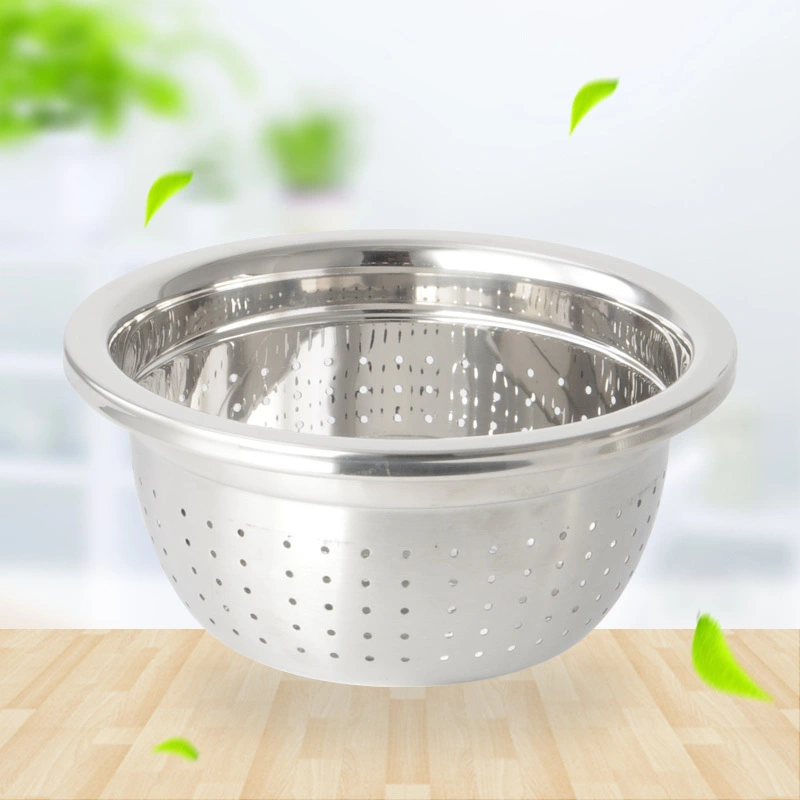 Stainless Steel Fruits Basket Hibiscus Series RGS-MD5021 1