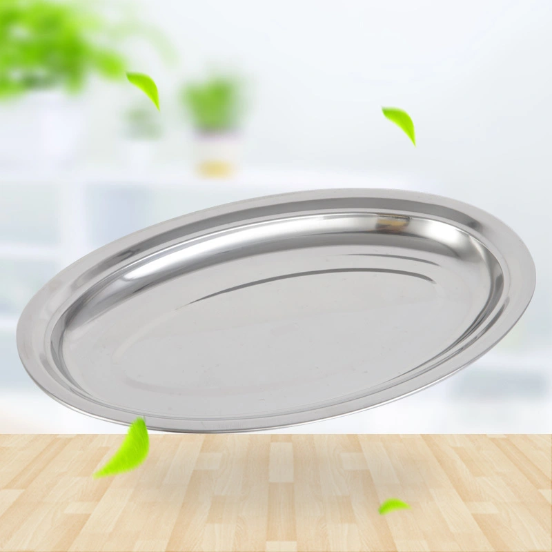 Stainless Steel Thicken Chinese Style Egg Plate 201# RGS-PD171 1
