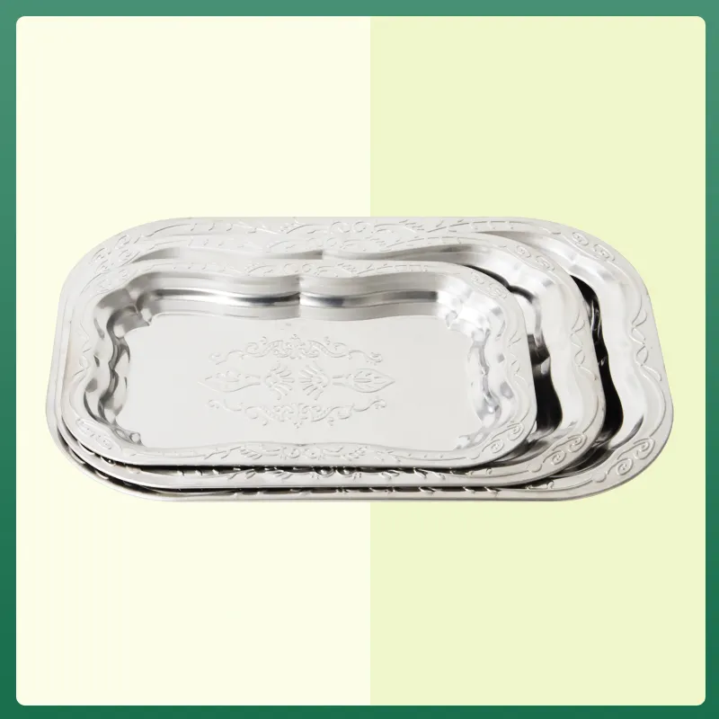 Latest stainless steel eating plates for business for cooking 4