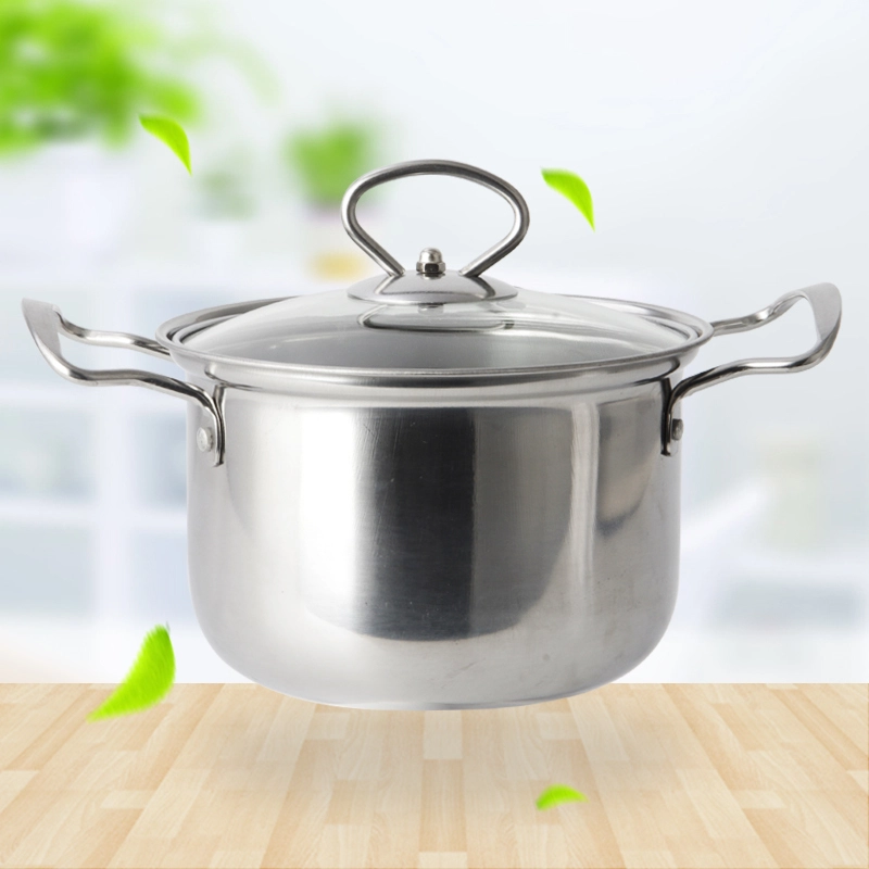 Stainless Steel Five-Piece Soup Pot Set (20/22cm Steamer Slices) RGS-R1936-T 1