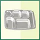 Evergreen Top stainless steel eating plates company for cooking 2