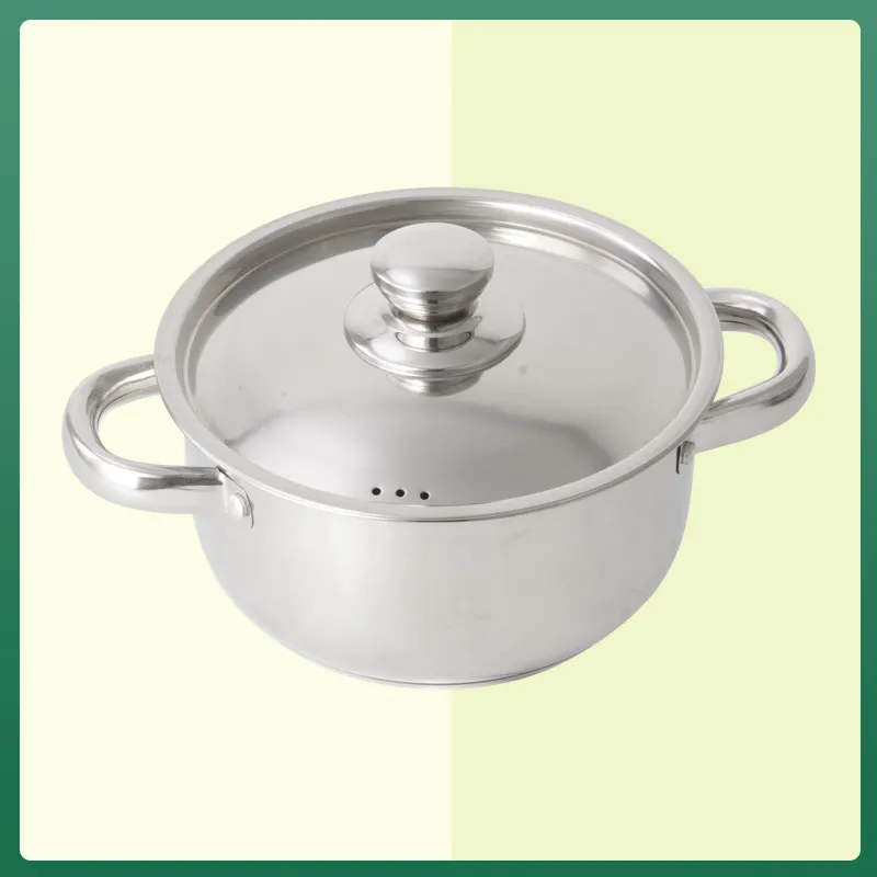 Evergreen stainless pots and pans set manufacturers for kitchen 6