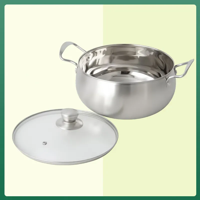 Evergreen Top soup pot stainless steel for business for cooking 3
