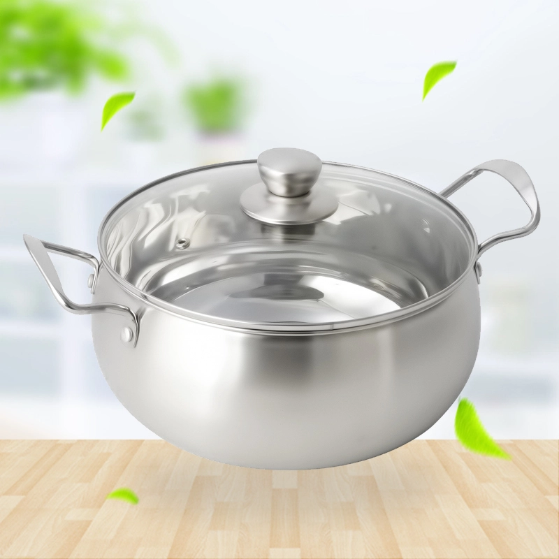 Stainless Steel Pearl Soup Pot With Single Bottom  14-Piece Set 201# RGS-R5210 1