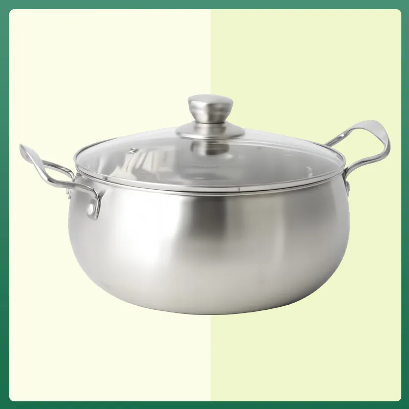 Evergreen Top soup pot stainless steel for business for cooking 2