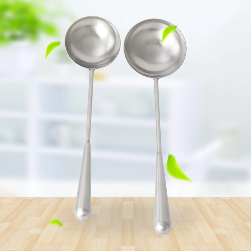 Stainless Steel Sanding Serving Spoon 201# RGS-S5042 1
