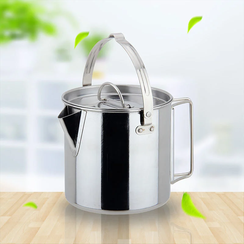 Outdoor Stainless Steel   tea Kettle With Loop Handle RGS-CW307 1