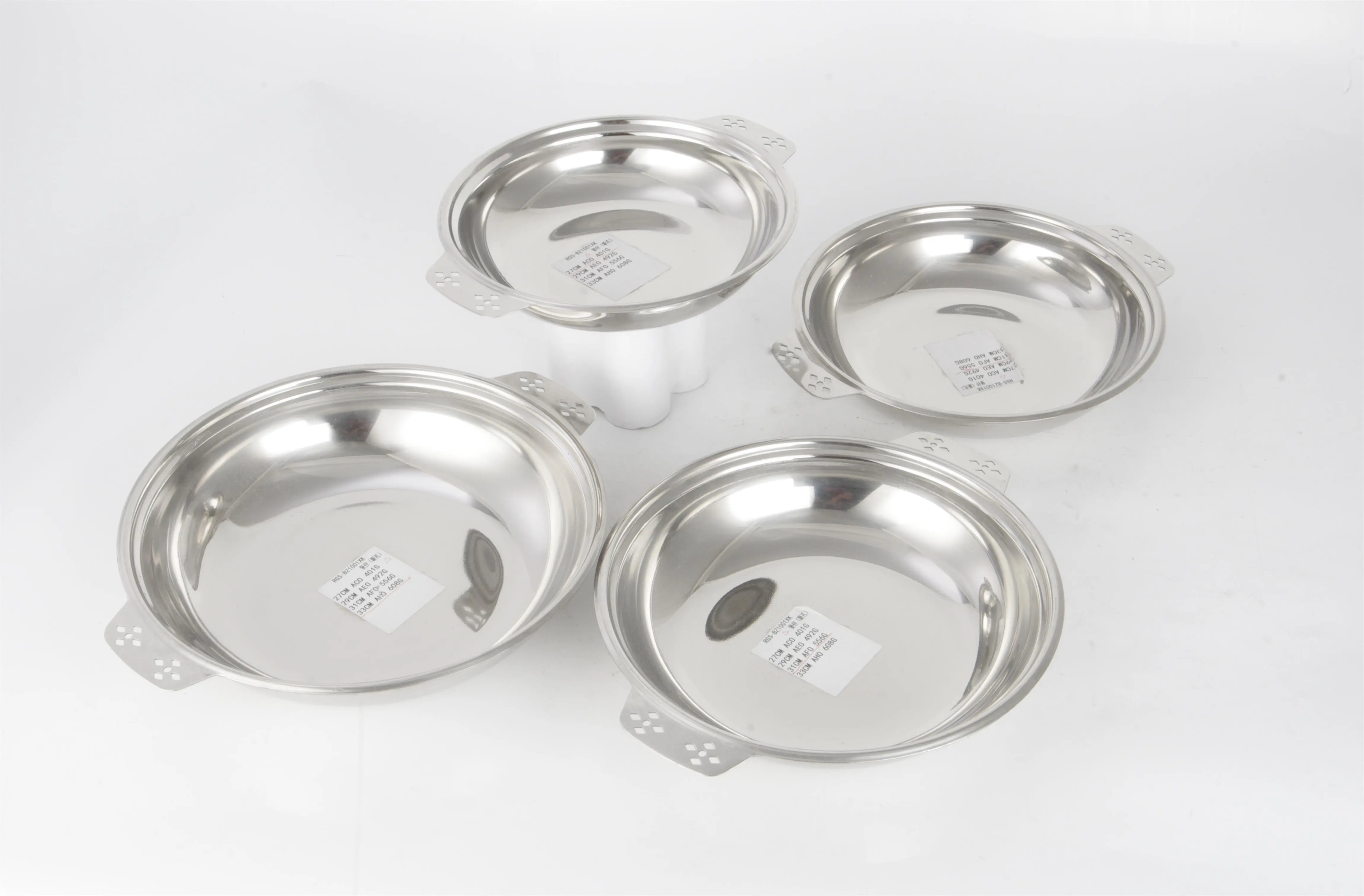 Stainless Steel Clay Pot WIth Hole Handle RGS-TH781 1