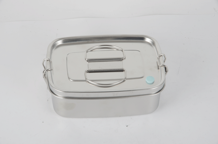 Evergreen small stainless steel box with lid company for storage