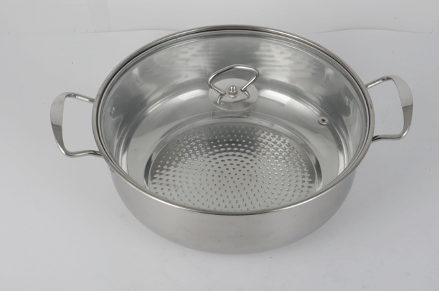 Evergreen stainless steel stock pot lids factory for kitchen