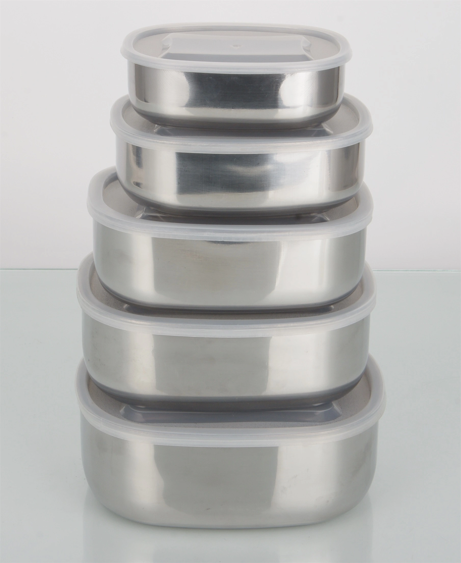 Stainless steel keep fresh box/lunch box RGS-1042-T5(U shape) 1