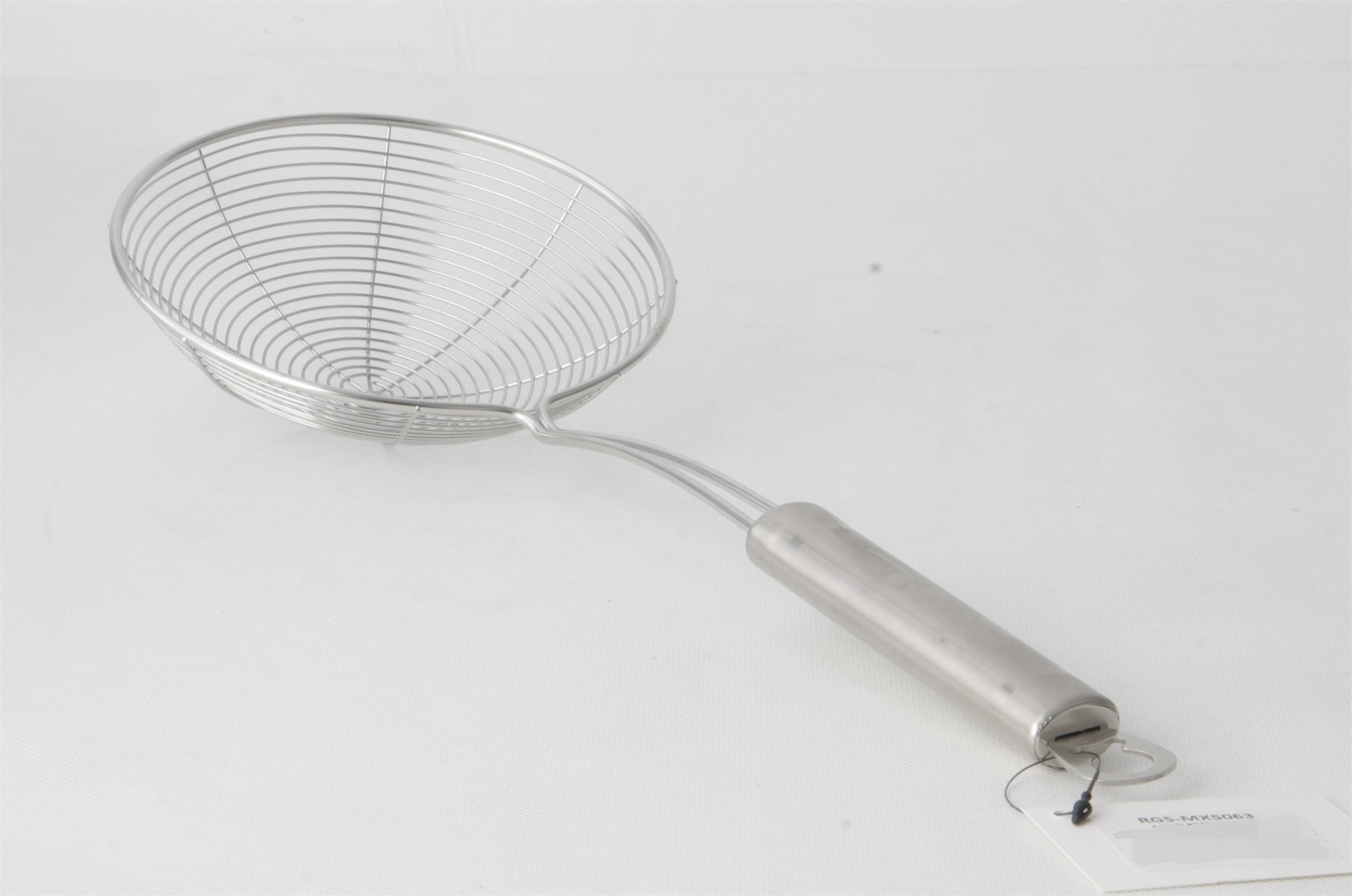 Stainless steel SS201 flower shape handle leakage spoon,colander RGS-MX5063 1