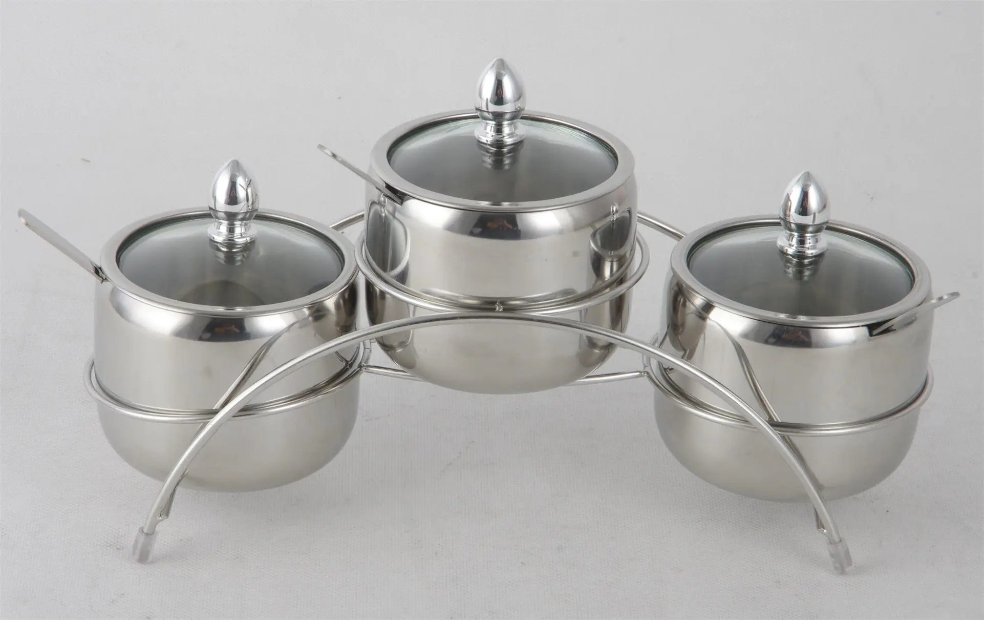 Evergreen stainless spice containers Suppliers for kitchen 4