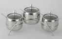 Evergreen stainless spice containers Suppliers for kitchen 4