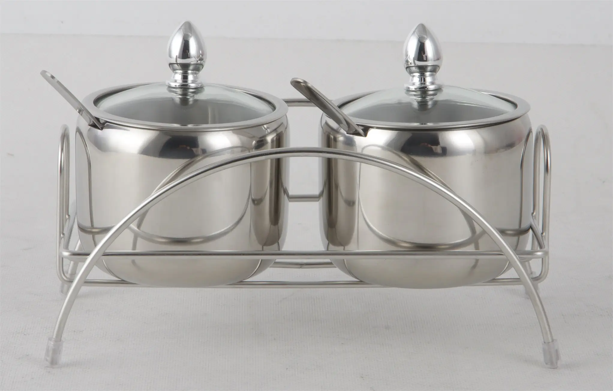 Evergreen stainless spice containers Suppliers for kitchen 3