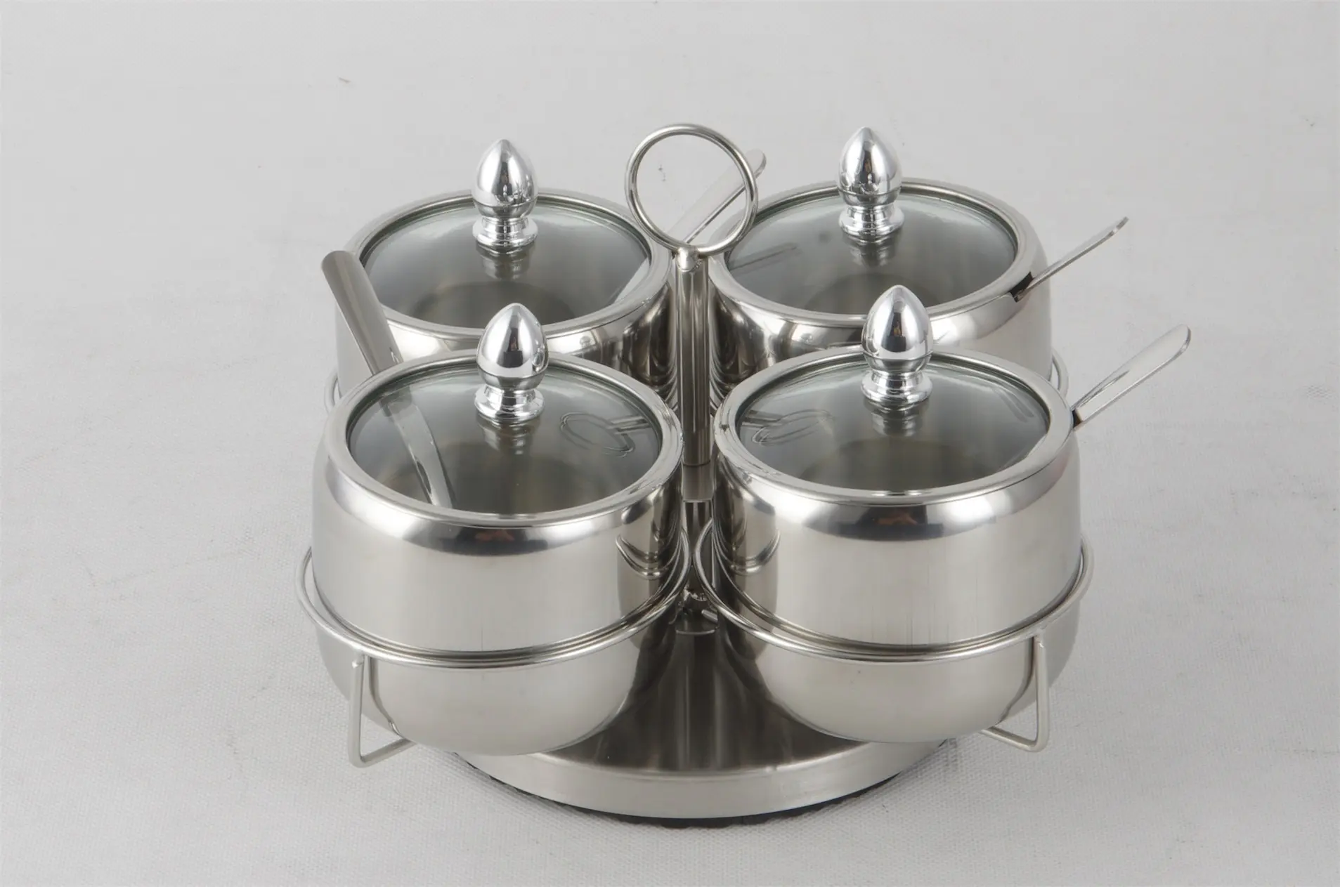 Evergreen stainless spice containers Suppliers for kitchen 5