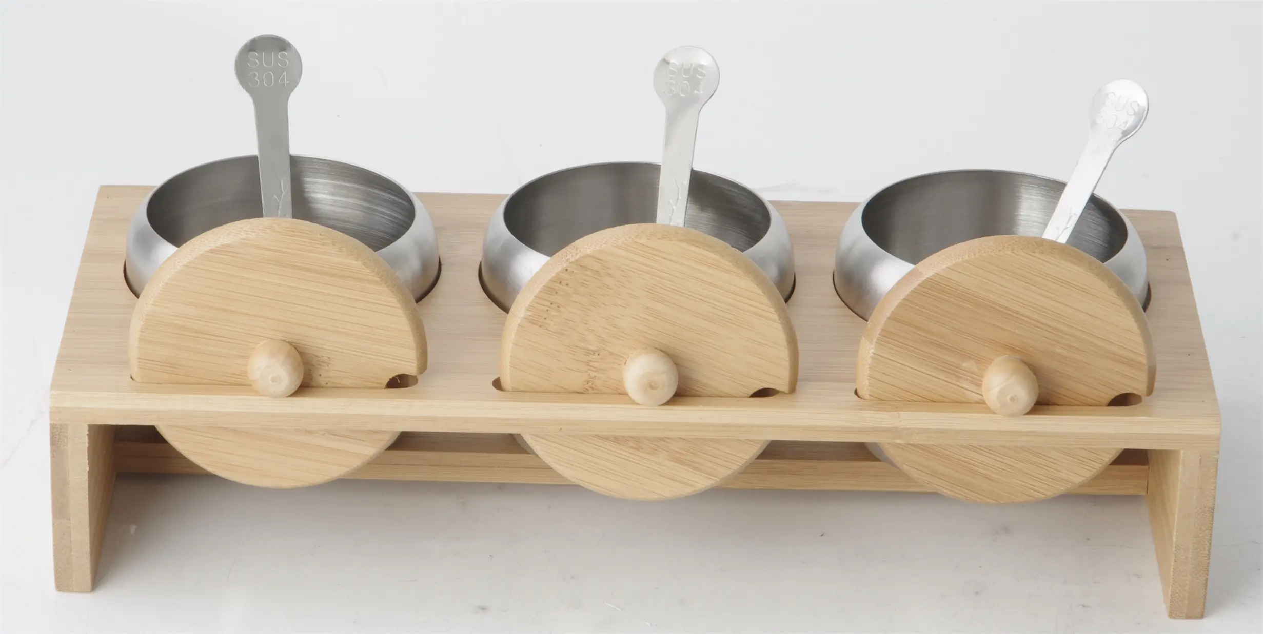 Custom stainless spice jars for business for cooking 1