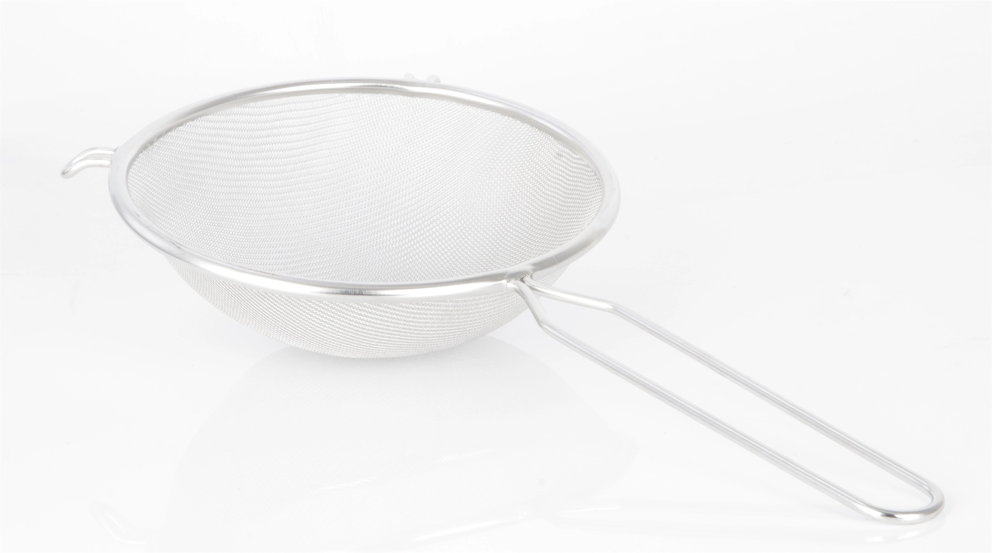 Stainless steel SS201 colander spoon with double ears RGS-MW4468 1