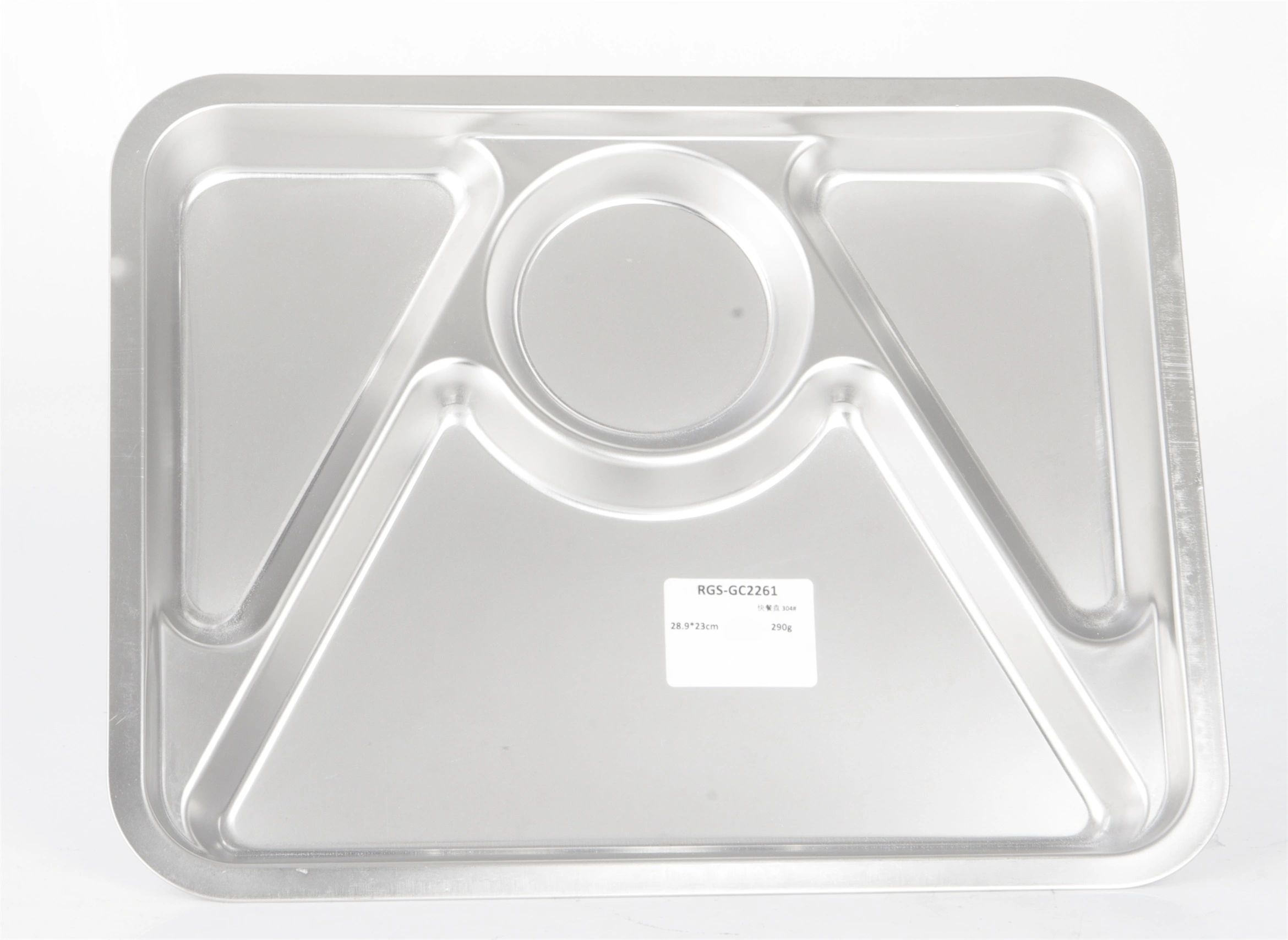 Stainless steel SS304 lunch dish RGS-GC2261 1