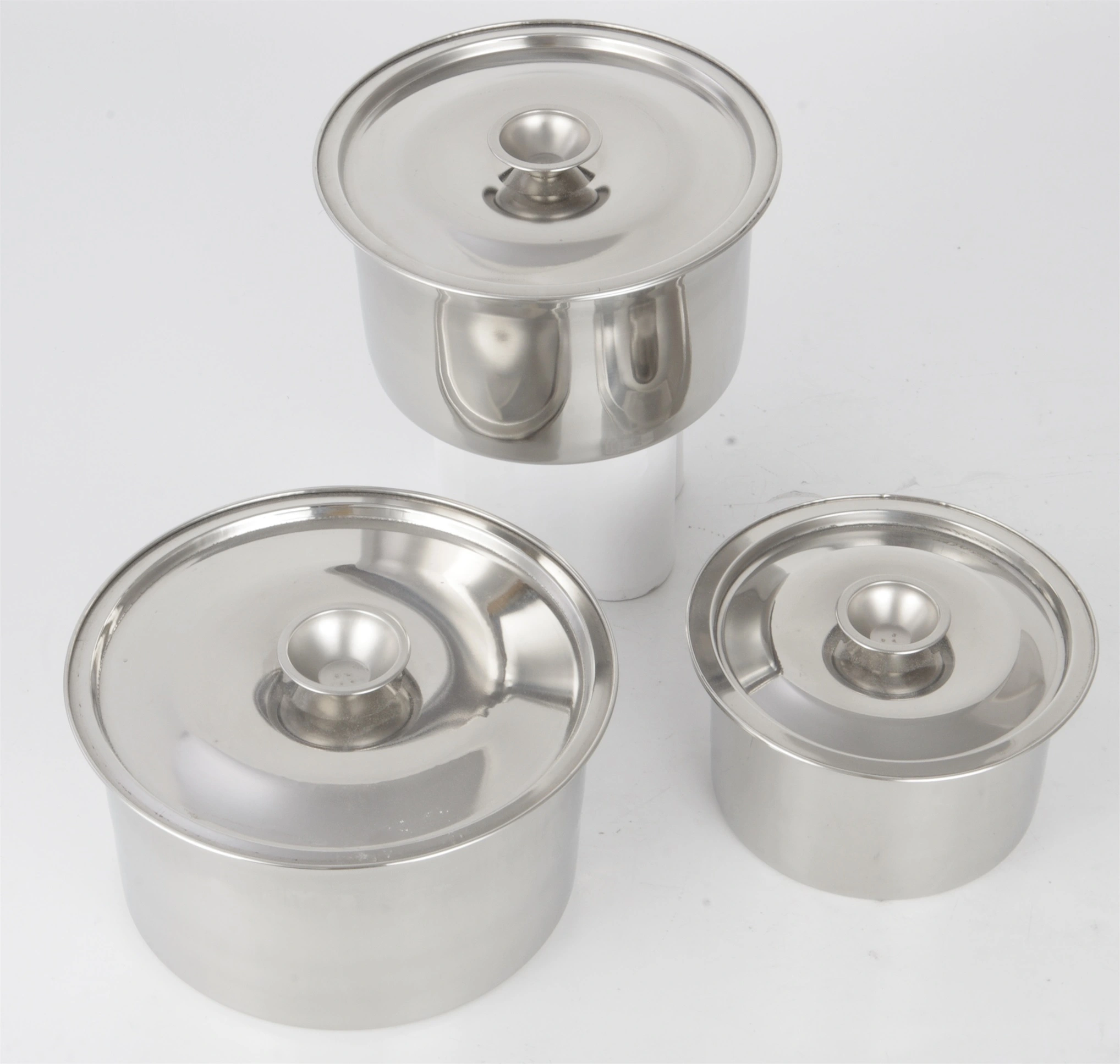 stainless steel SS201 sauce can with lid/without lid RGS-FG16001 1