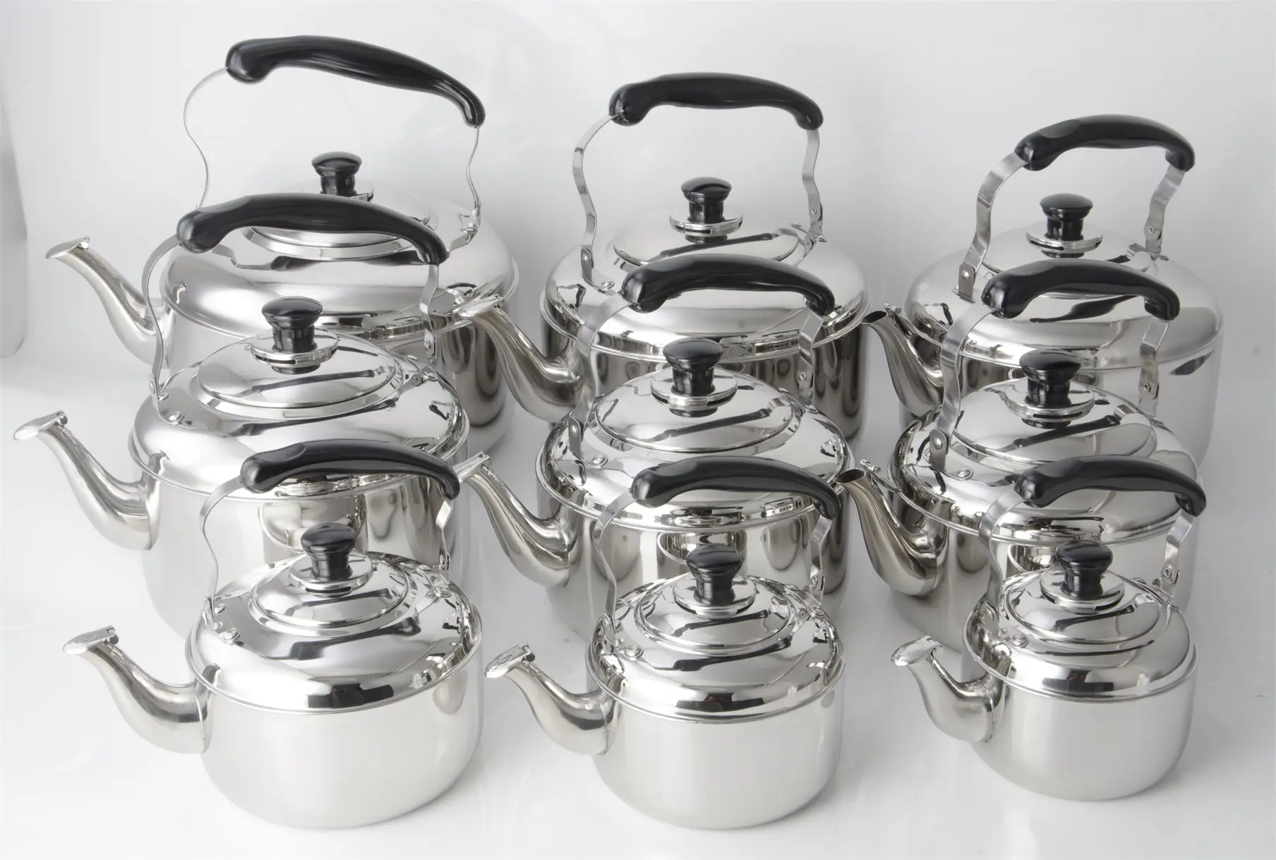 Evergreen brushed stainless tea kettle company for kitchen 1