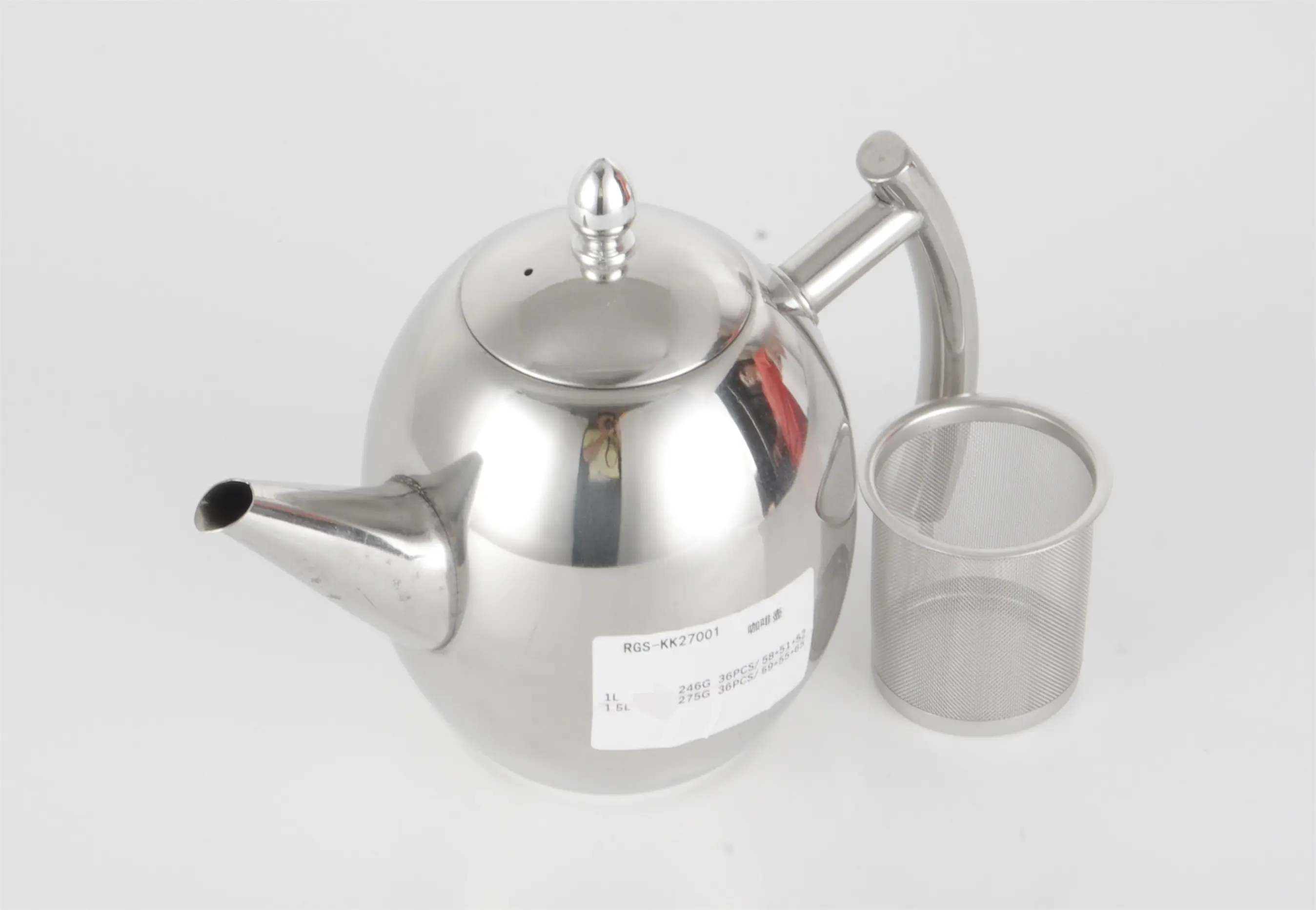 Evergreen Latest brushed stainless tea kettle company for storage 2
