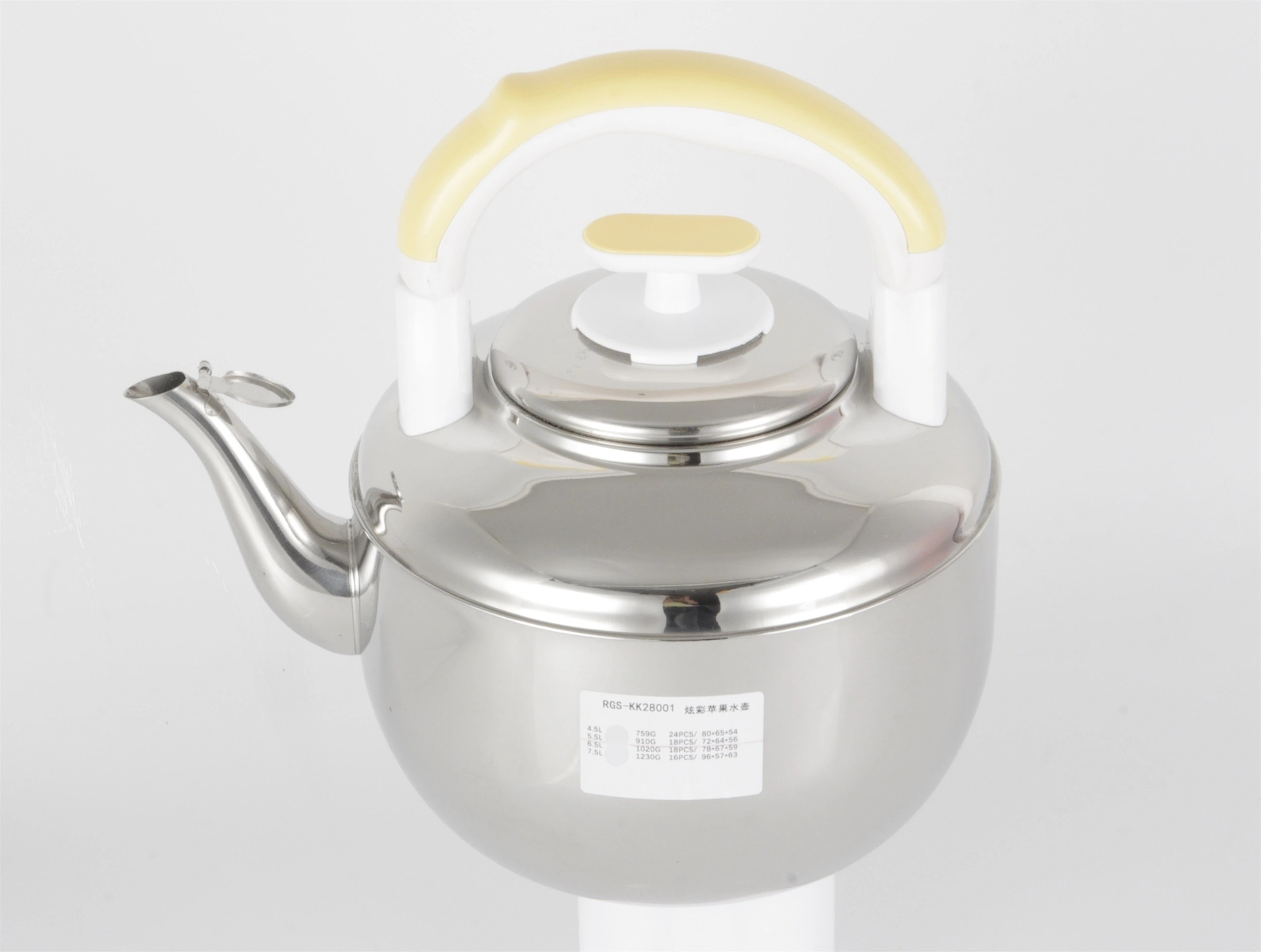 STAINLESS STEEL APPLE SHAPE KETTLE RGS-KK28001 1