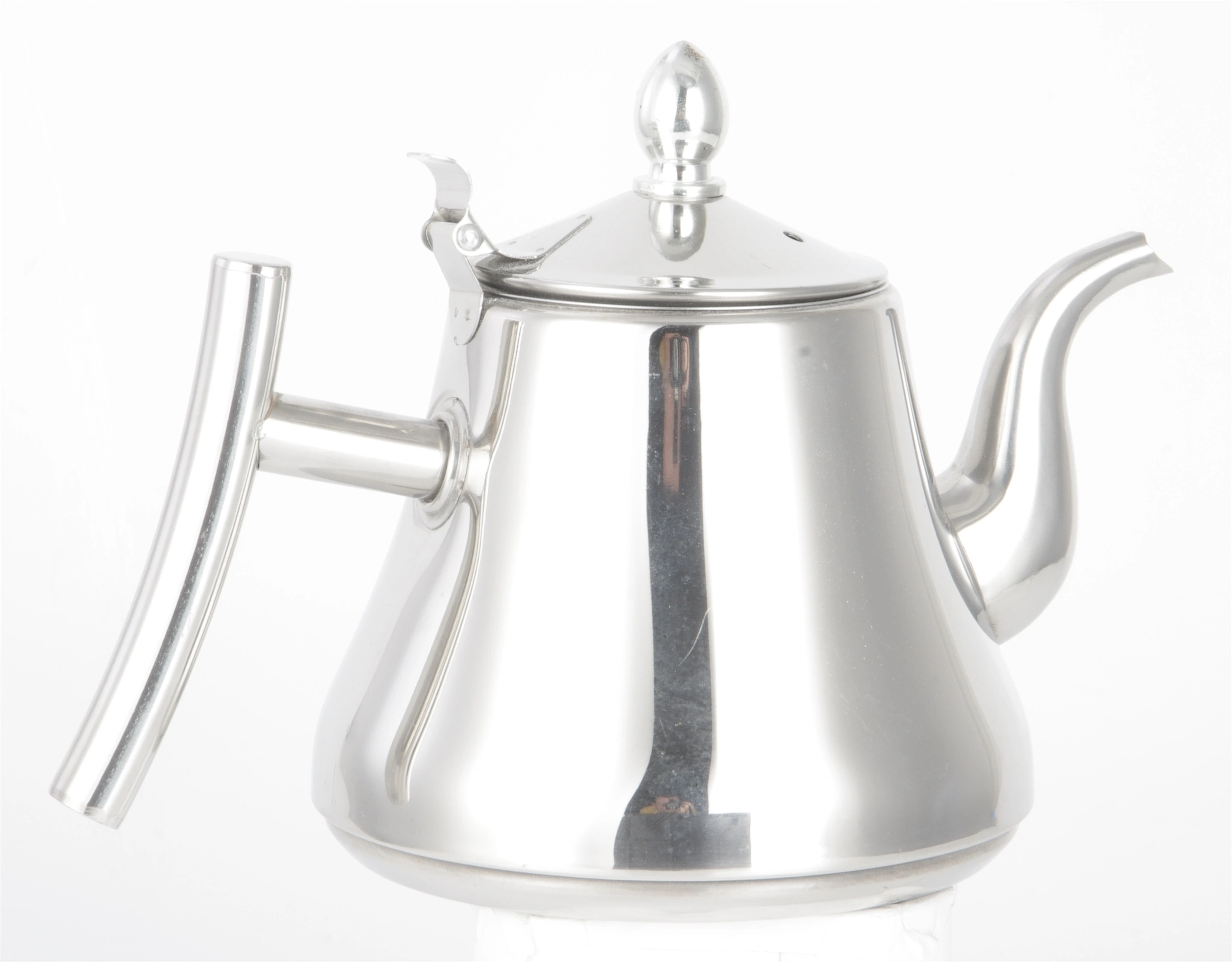 STAINLESS STEEL COFFEE KETTLE, TEA POT WITH COLANDER RGS-KK29001 1
