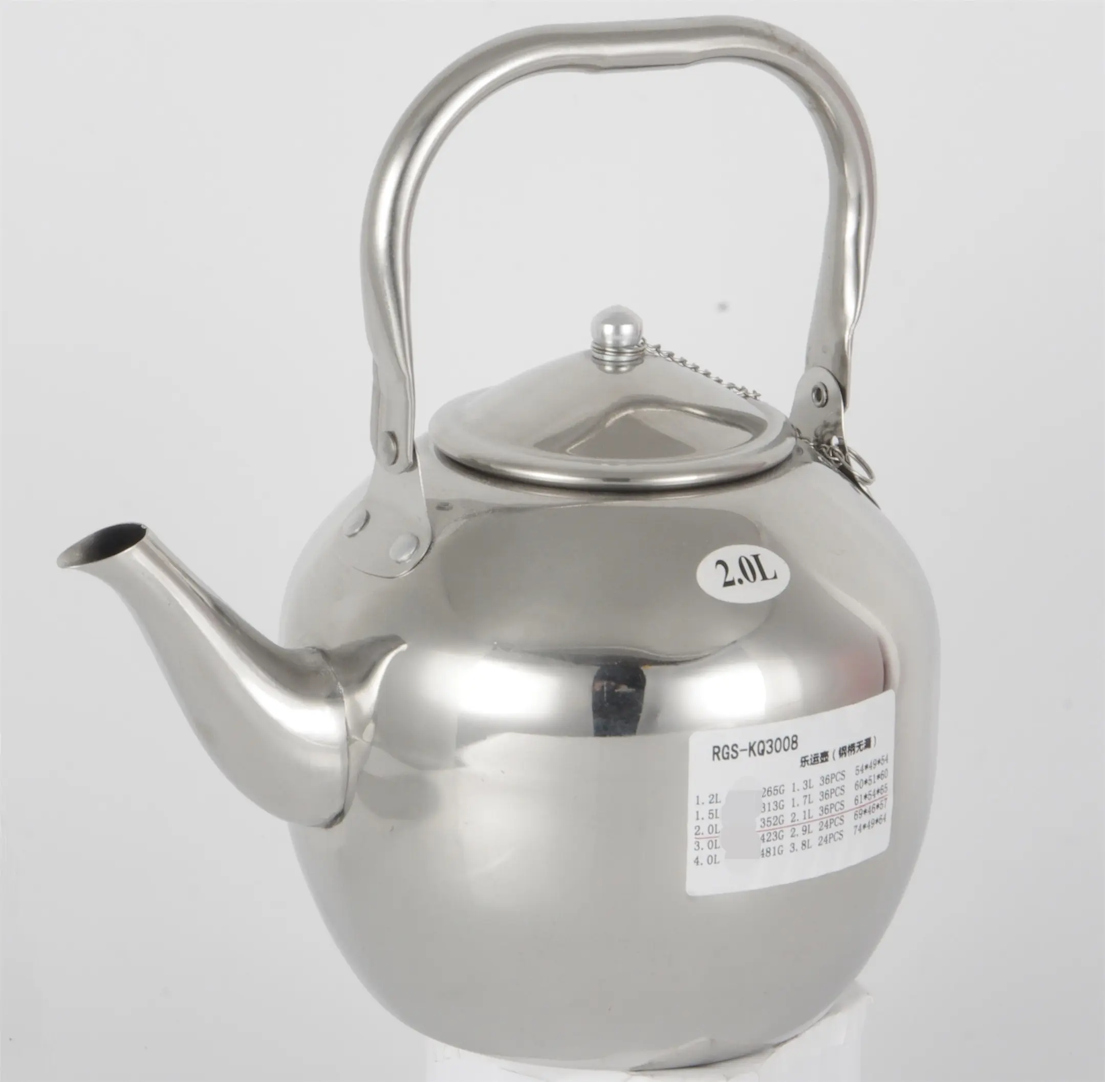Best stainless steel stovetop tea kettle factory for storage 2