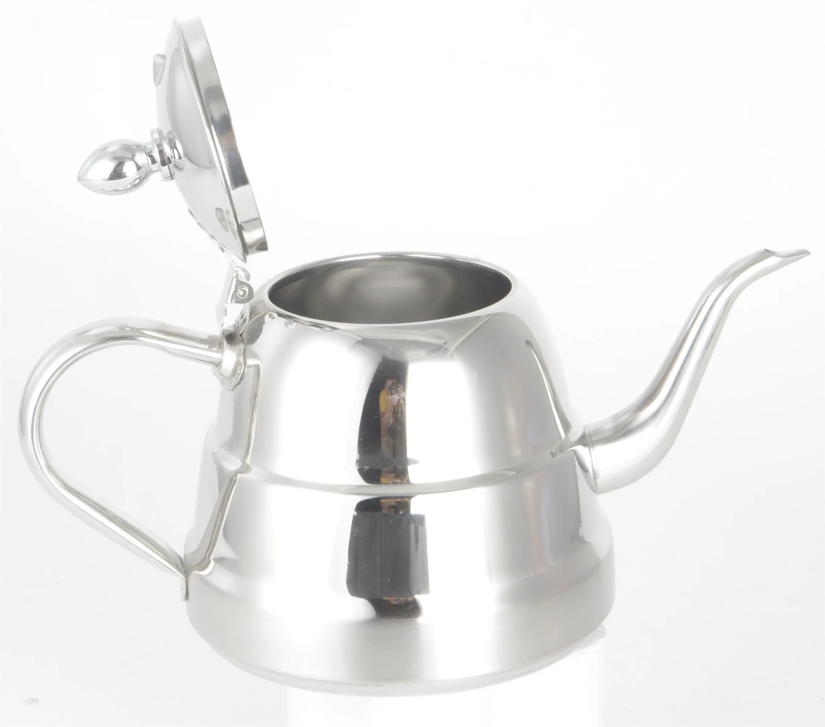 Evergreen brushed stainless tea kettle company for storage 2