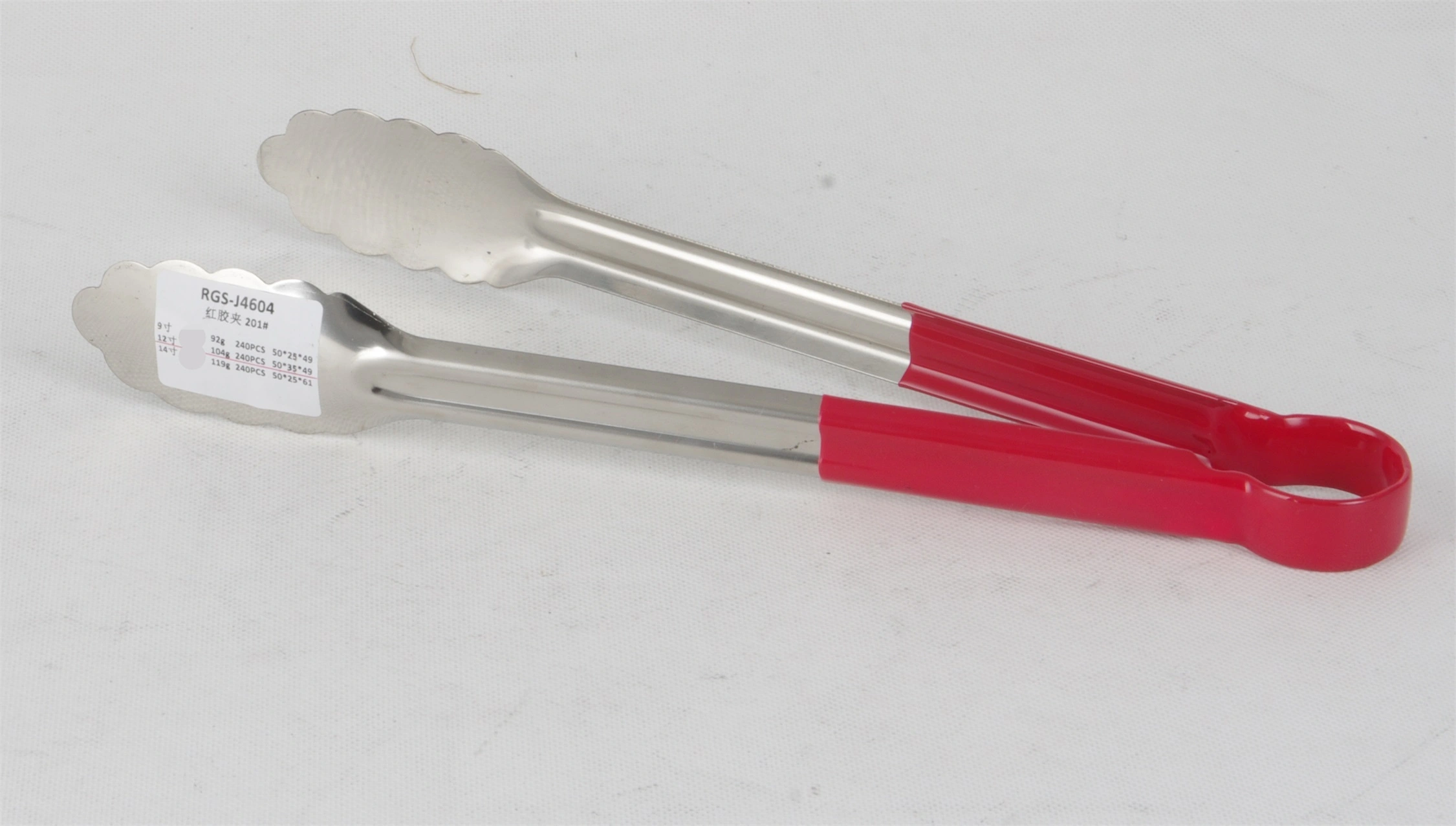STAINLESS STEEL KITCHEN CLIP FOOD TONG RGS-J4604 1