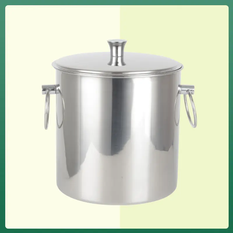 High-quality engraved ice bucket stainless steel manufacturers for cooking 2