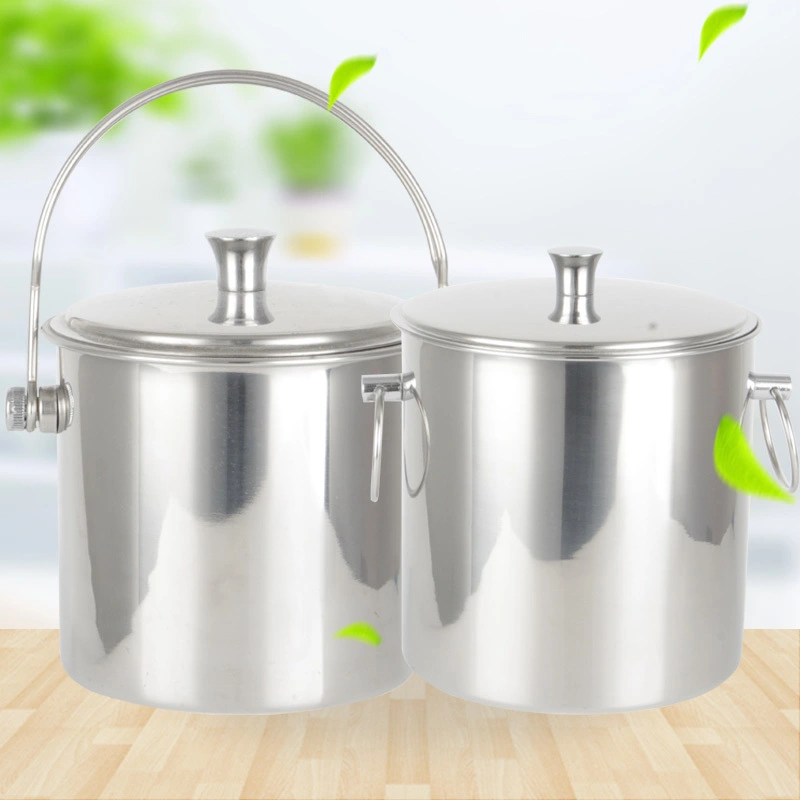 Stainless Steel  Division Ice Bucket(Include Ice Clip)RGS-I082 1