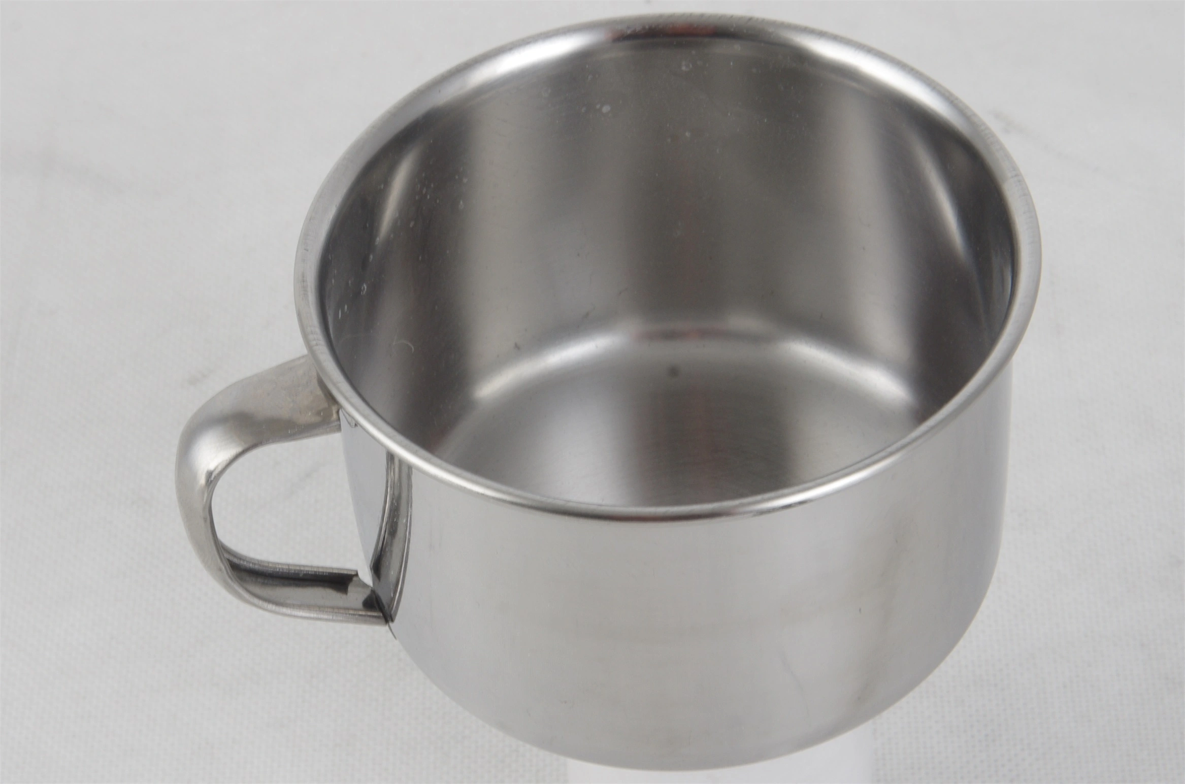 STAINLESS STEEL SS430 MUG WITH WIDE MOUTH&HANDLE RGS-CK2331 1