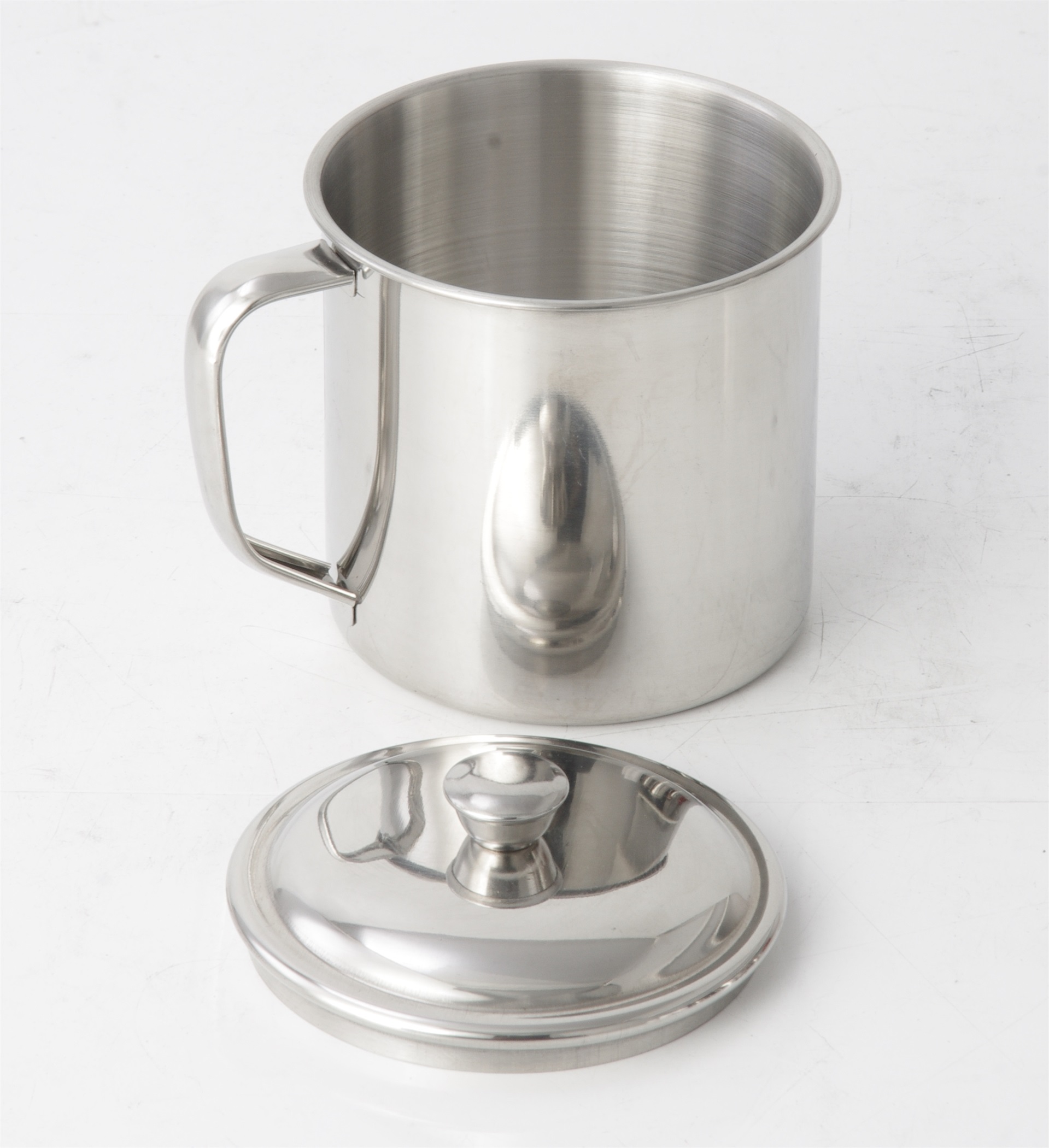 STAINLESS STEEL SS304 CUP WITH STEEL LID RGS-CK2493 1